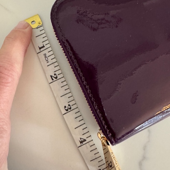 Aspinal Of London WALLET CLUTCH purple, NEW timeless, elegant - Picture 9 of 11